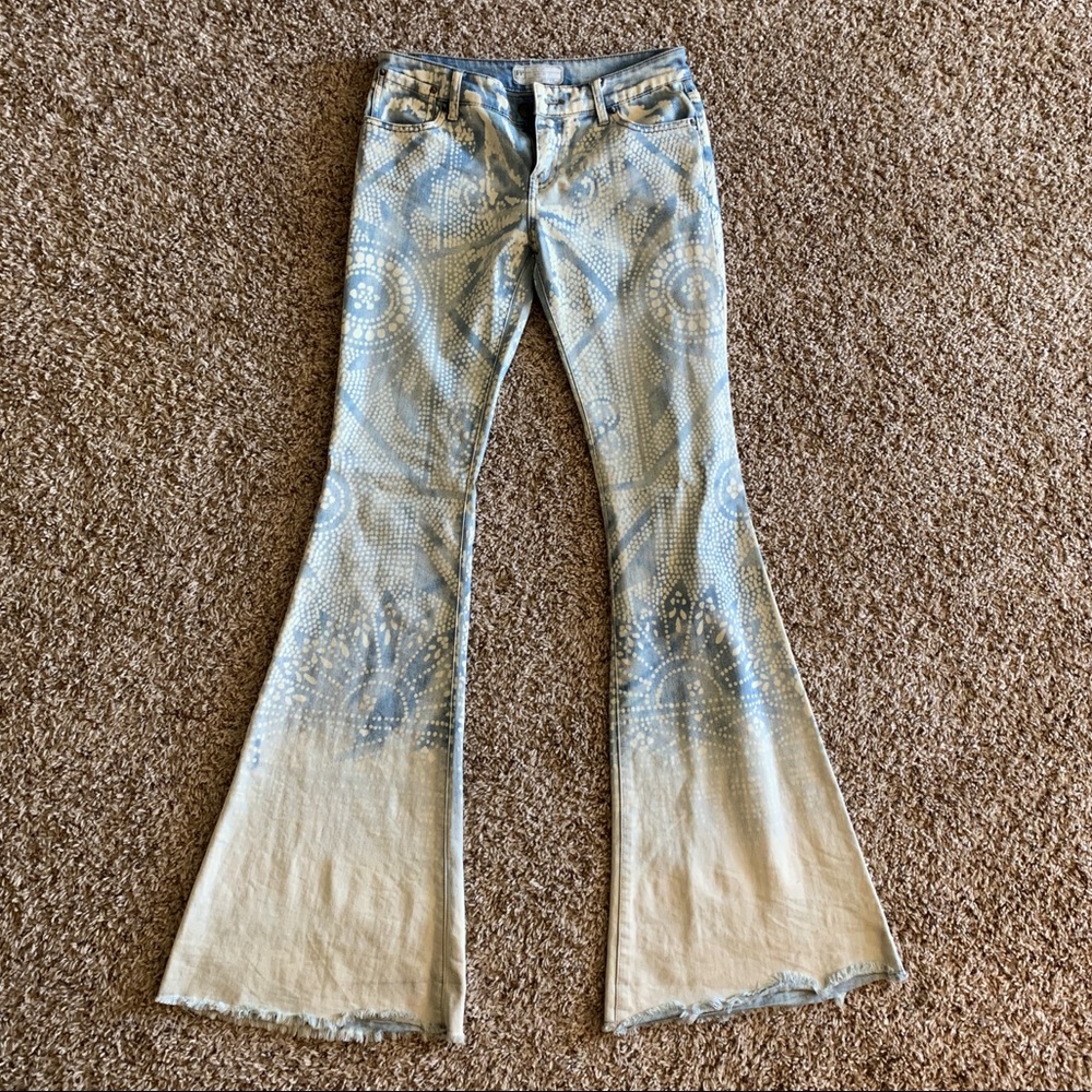 Vintage Flared blue jeans